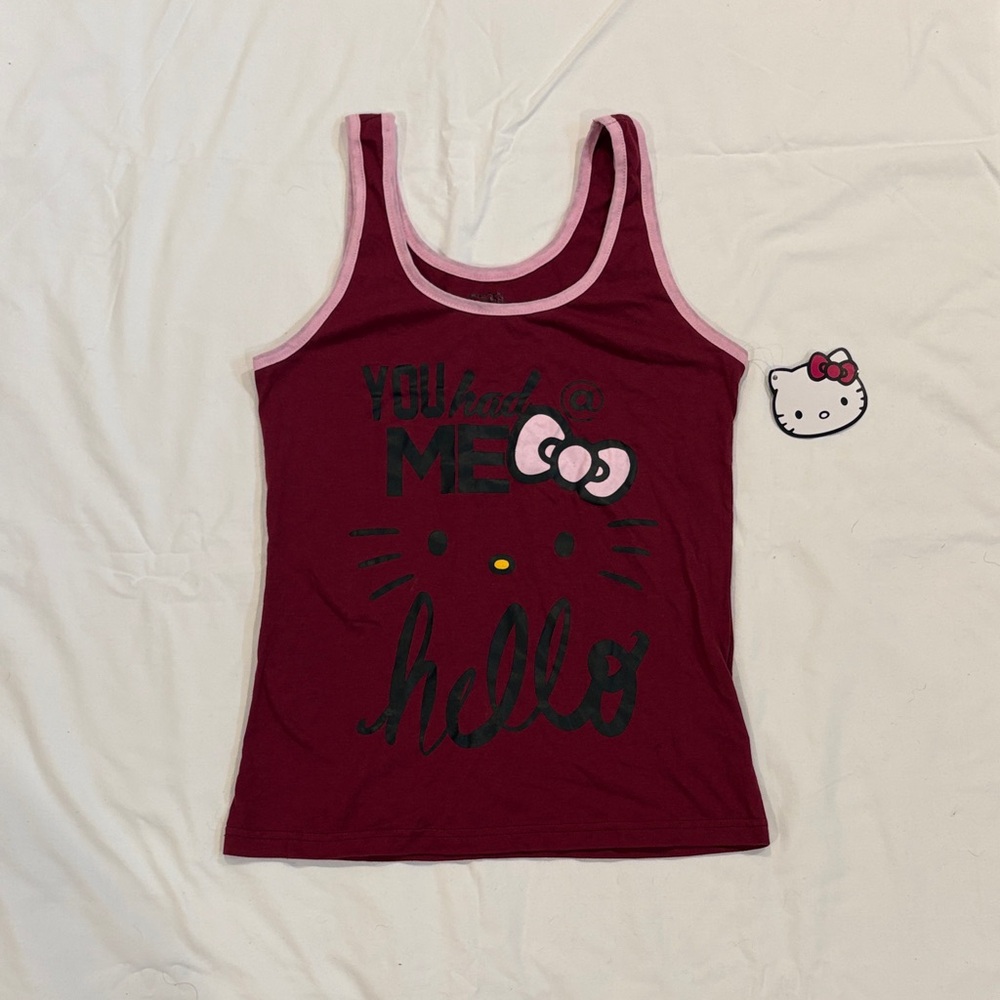 Hello Kitty Red Tank Top